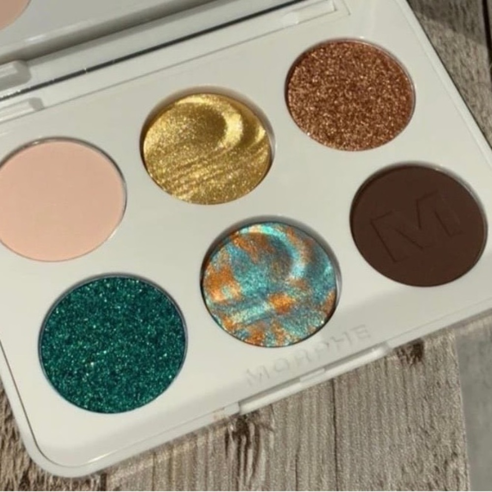 Morphe Python Code Eyeshadow Palette w/M573 Blending Brush - Picture 3 of 12